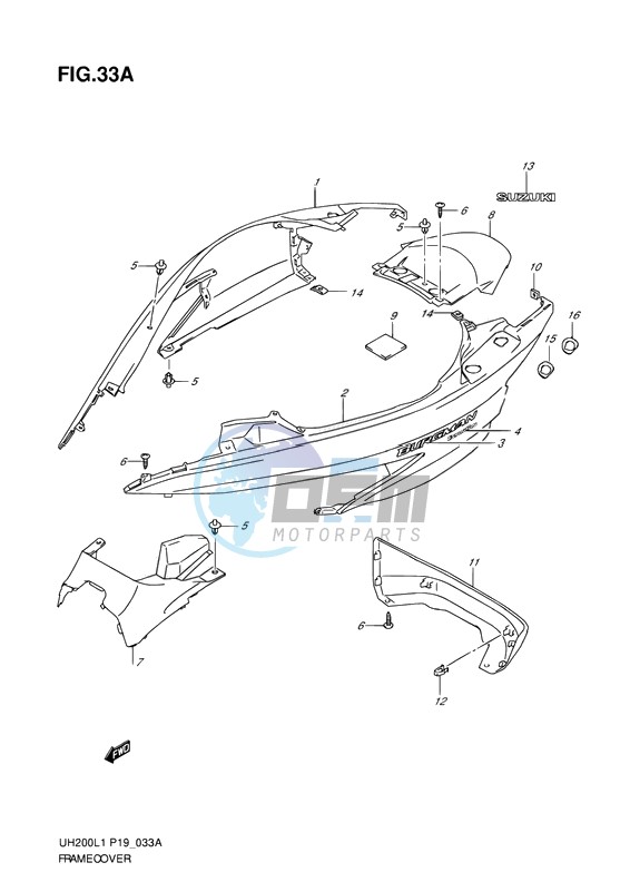 FRAME COVER (EXECUTIVE MODEL)