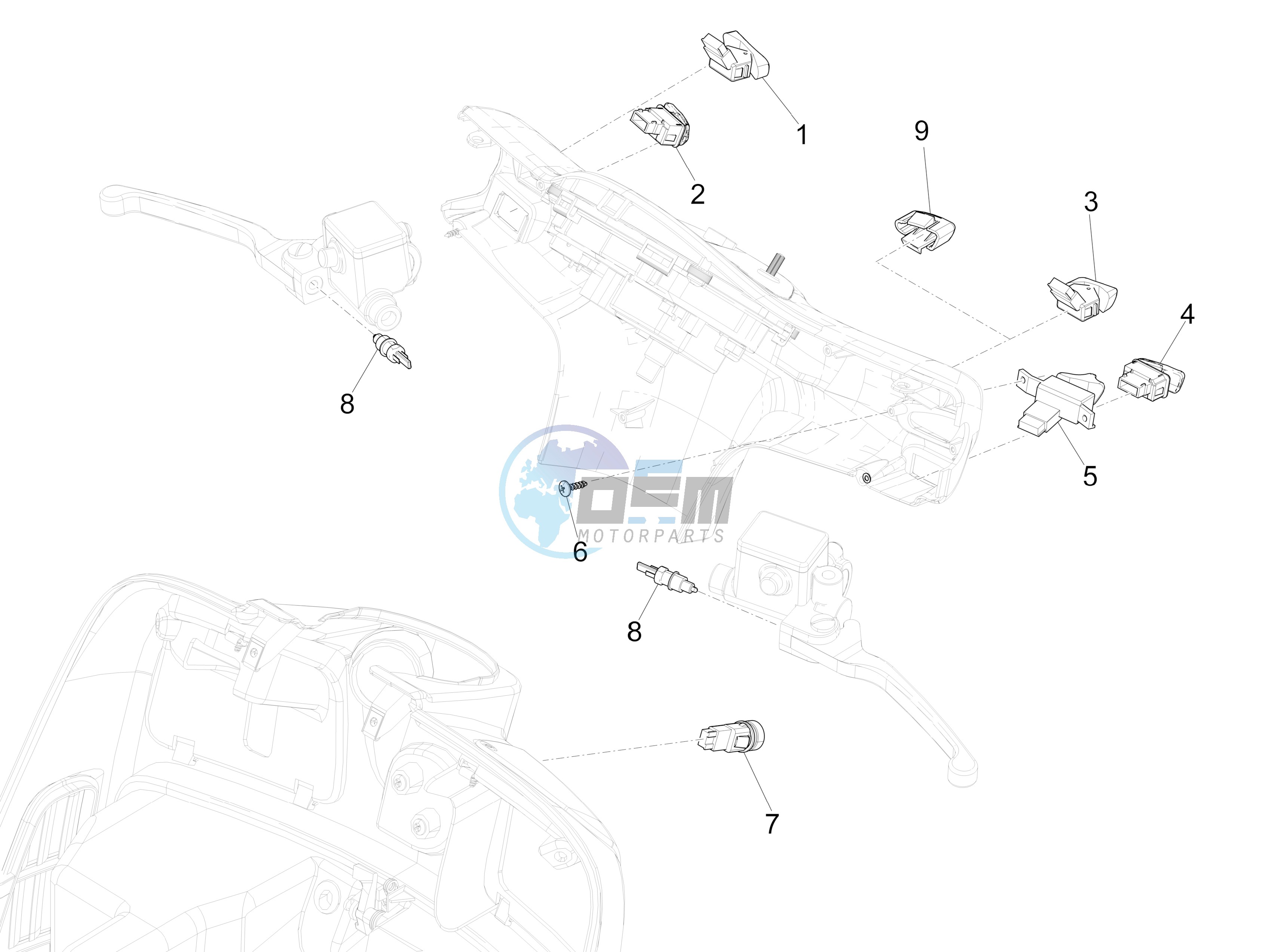 Selectors - Switches - Buttons