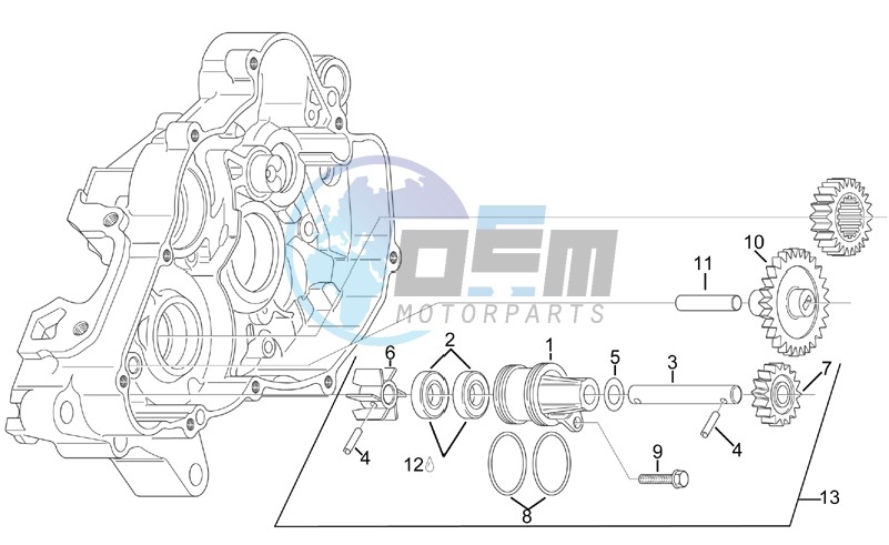 Water pump assy