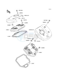 VN 900 C [VULCAN 900 CUSTOM] (7F-9FA) C7F drawing CYLINDER HEAD COVER