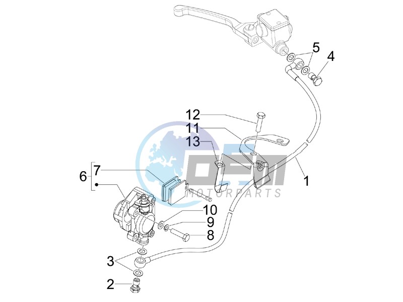 Brakes pipes - Calipers