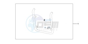 VT750C2 VT750C2 drawing CHROME RADIATOR