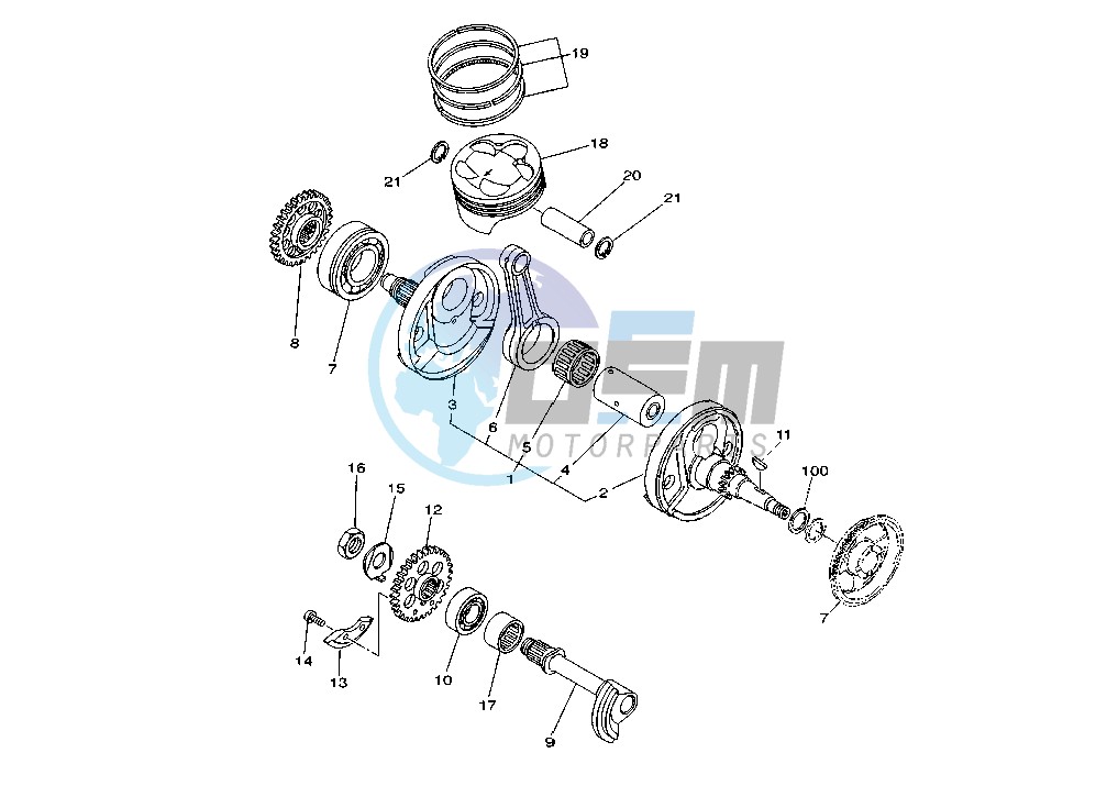 CRANKSHAFT PISTON