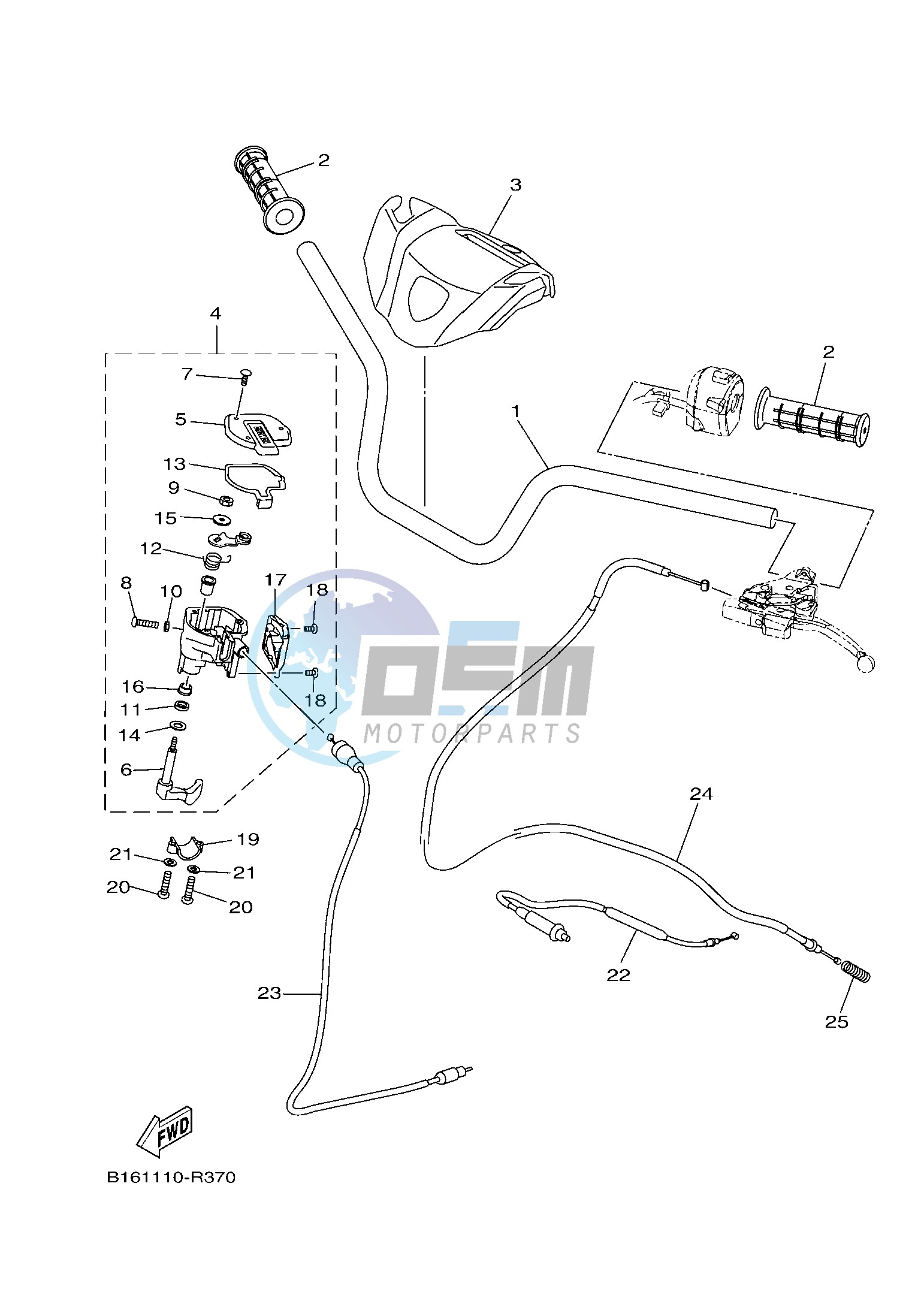 STEERING HANDLE & CABLE