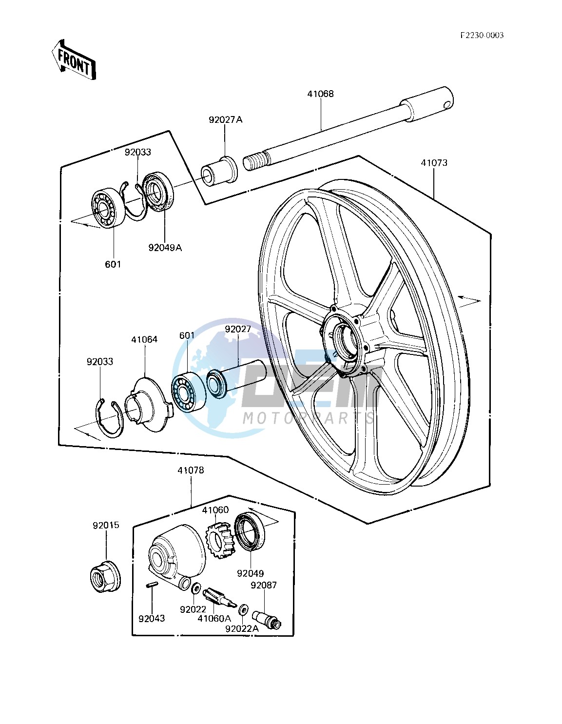 FRONT WHEEL_HUB