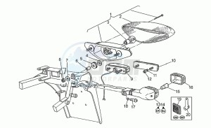 V 10 1000 Centauro Centauro drawing Taillight