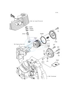 KLX125 KLX125CGF XX (EU ME A(FRICA) drawing Oil Pump