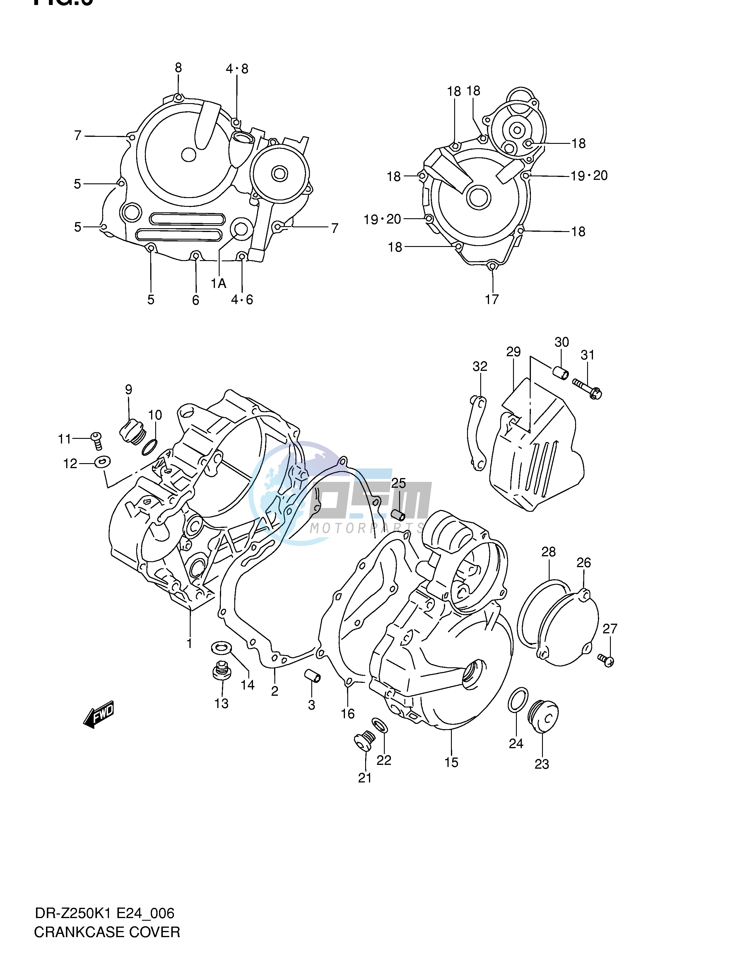 CRANKCASE COVER