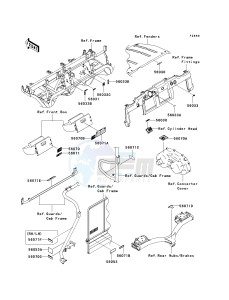 KAF 620 S [MULE 4010 TRANS4X4 HARDWOODS GREEN HD] (S9F-SAF) S9F drawing LABELS