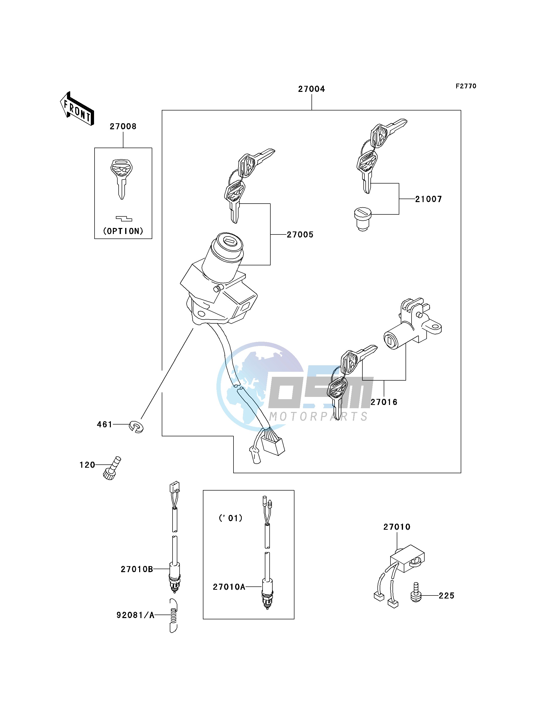 IGNITION SWITCH_LOCKS_REFLECTORS