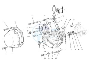 GRAND CANYON 900 drawing CLUTCH COVER