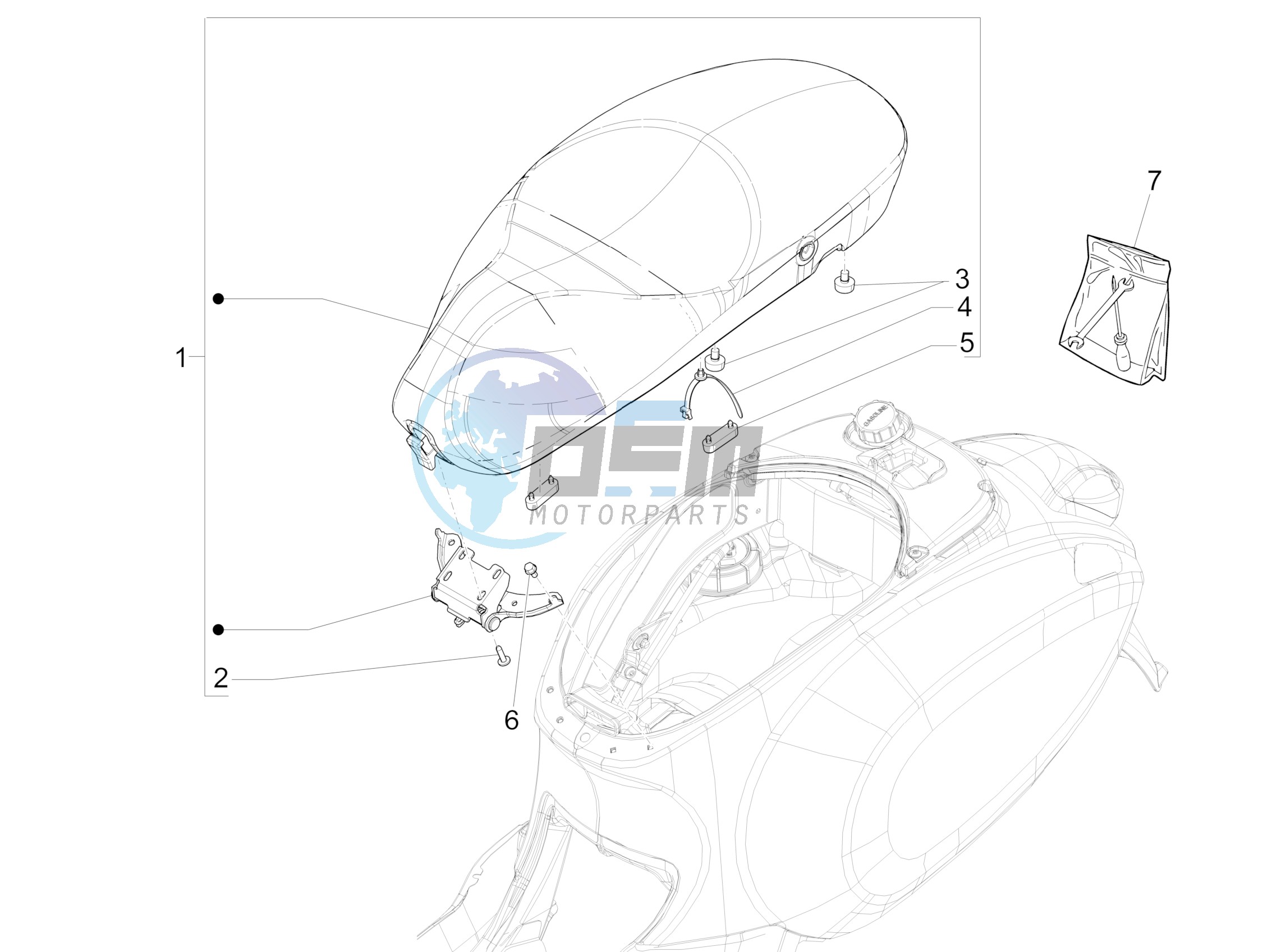 Saddle/seats