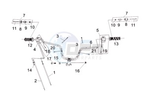 CRUISYM 300 (L8) EU drawing STEERING HANDLE