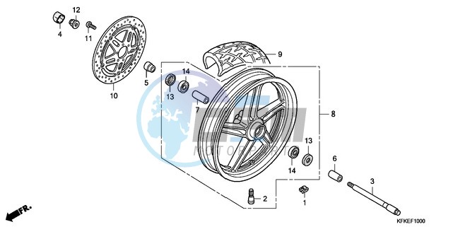 FRONT WHEEL