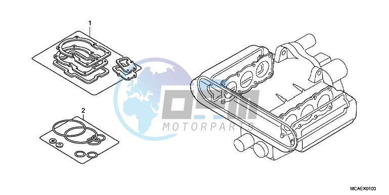 GASKET KIT A