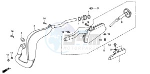 CRM75R drawing EXPANSION CHAMBER