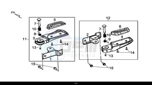 MAXSYM 600 I ABS EXECUTIVE (LX60A4-EU) (E4) (L7-M0) drawing PILLION STEP