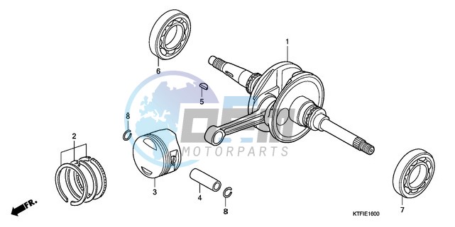 CRANKSHAFT/PISTON