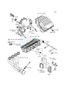 VERSYS 1000 KLZ1000BFF FR GB XX (EU ME A(FRICA) drawing Fuel Injection