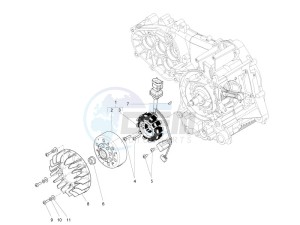 LX 150 4T 2V ie E3 Taiwan drawing Flywheel magneto