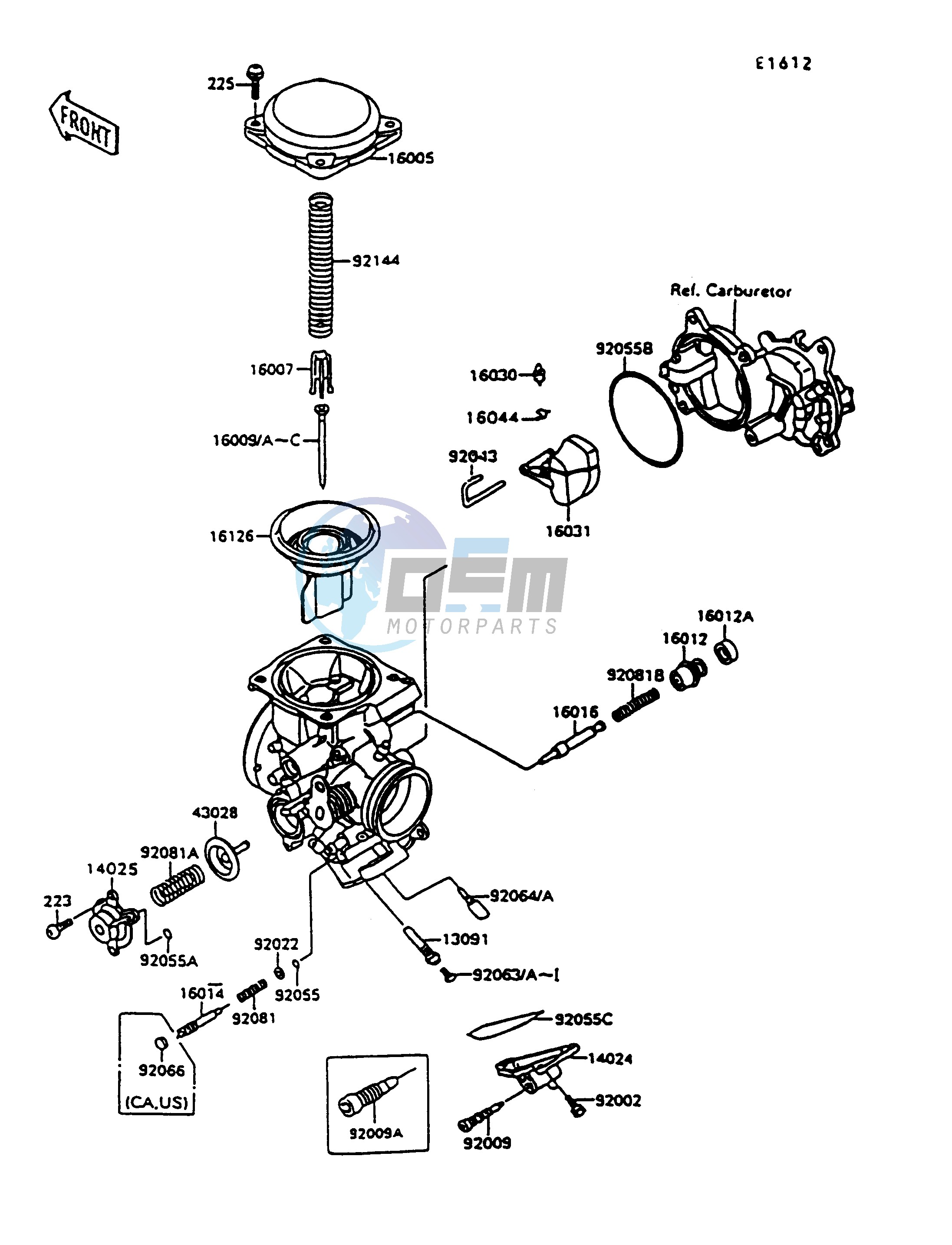 CARBURETOR PARTS