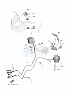 XP560E-A TMAX ABS (B3T1) drawing STAND & FOOTREST