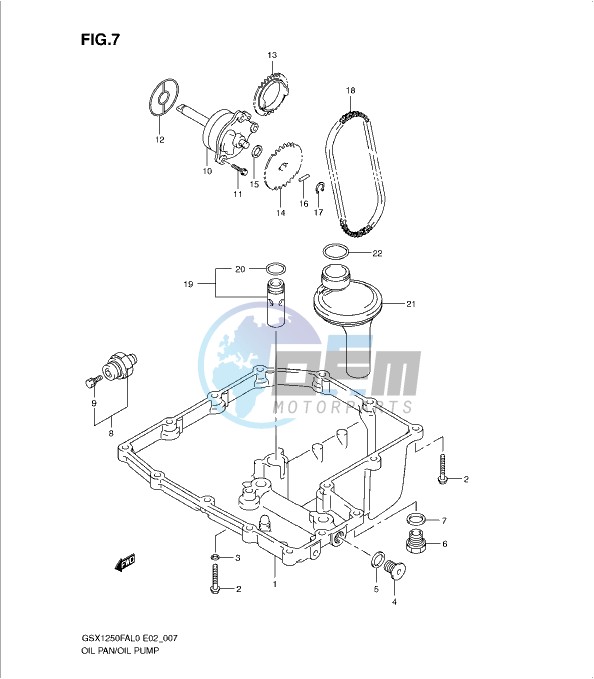 OIL PAN - OIL PUMP