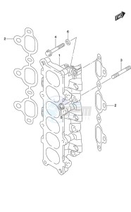 DF 300AP drawing Intake Manifold