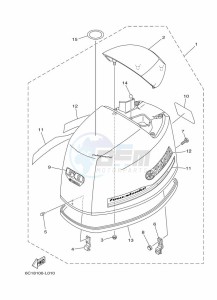 FT60DETX drawing TOP-COWLING