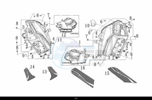 MAXSYM TL 500 (TL47W1-EU) (L9) drawing R - L. FLOOR PANEL ASSY