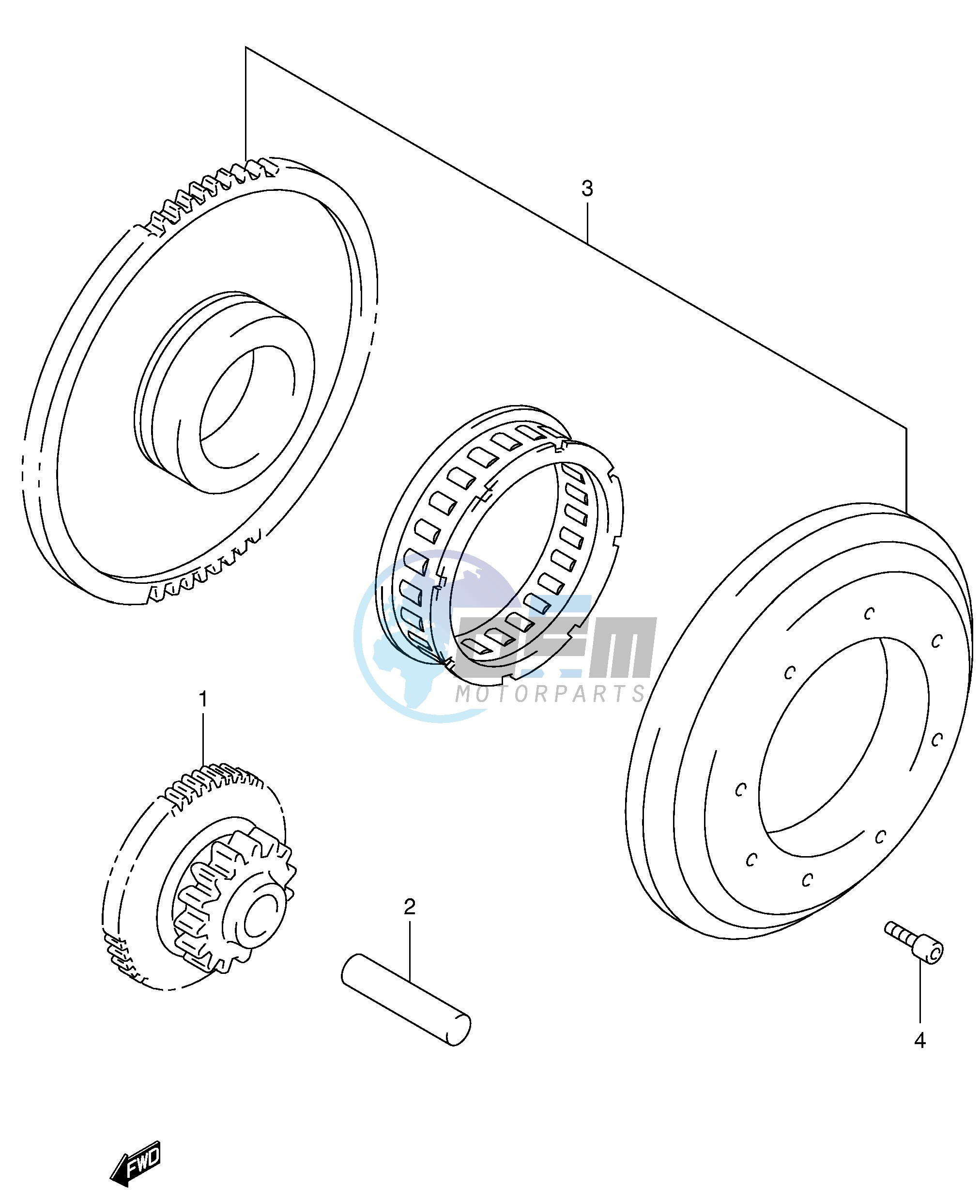 STARTER CLUTCH