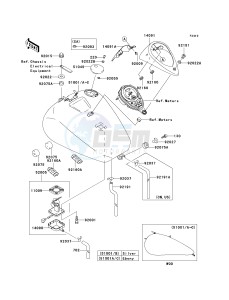 VN 1500 N [VULCAN 1500 CLASSIC] (N4) N4 drawing FUEL TANK