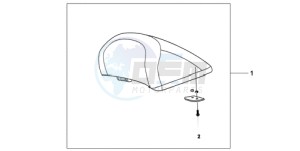 FES1259 France - (F / CMF) drawing BACKREST