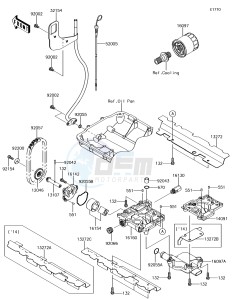 JET_SKI_ULTRA_310LX JT1500MFF EU drawing Oil Pump