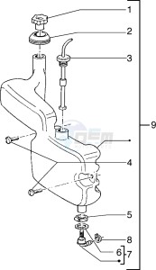 Typhoon 125 X drawing Oil tank