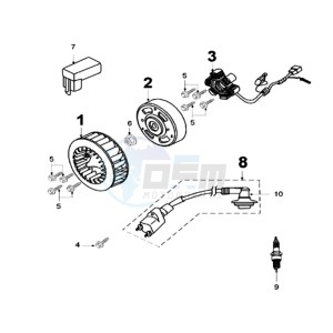 FIGHT E drawing IGNITION PART