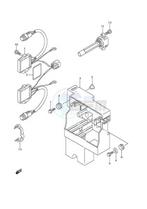 DF 300 drawing Rectifier/Ignition Coil