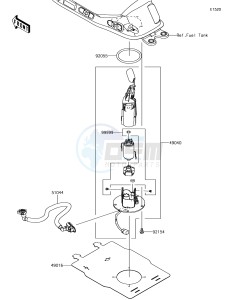 NINJA 650 EX650KHF XX (EU ME A(FRICA) drawing Fuel Pump