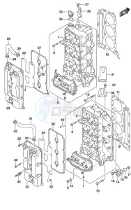 DF 225 drawing Cylinder Head