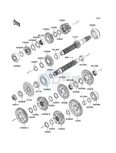 NINJA_ZX-10R ZX1000JCF FR XX (EU ME A(FRICA) drawing Transmission