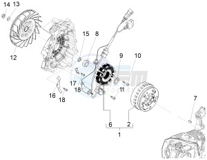 S 125 4T 3V ie drawing Flywheel magneto