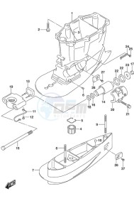 DF 250AP drawing Drive Shaft Housing