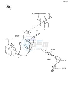 KXT 250 B [TECATE] (B1) [TECATE] drawing IGNITION COIL