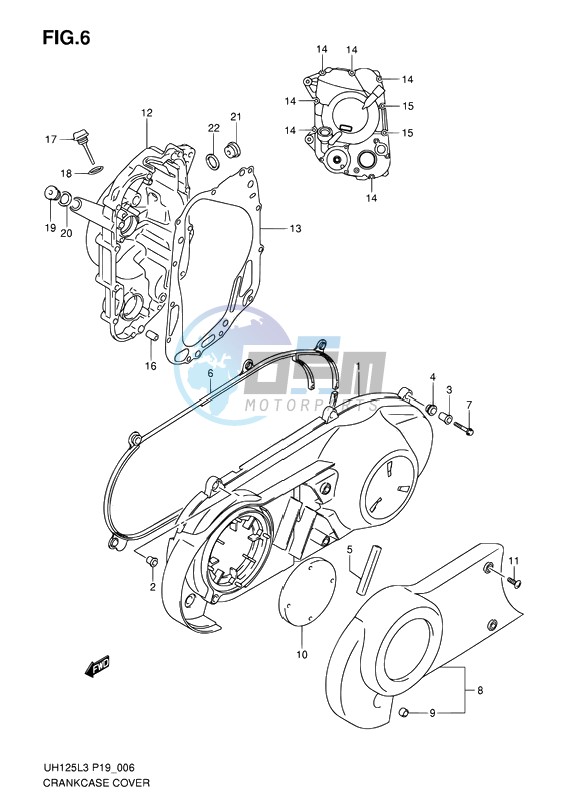 CRANKCASE COVER