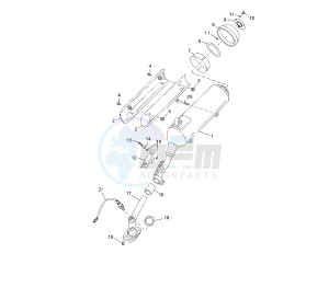 YP R X-MAX 250 drawing EXHAUST