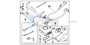 XL1000VA9 UK - (E / ABS MKH) drawing ALARM SYS.