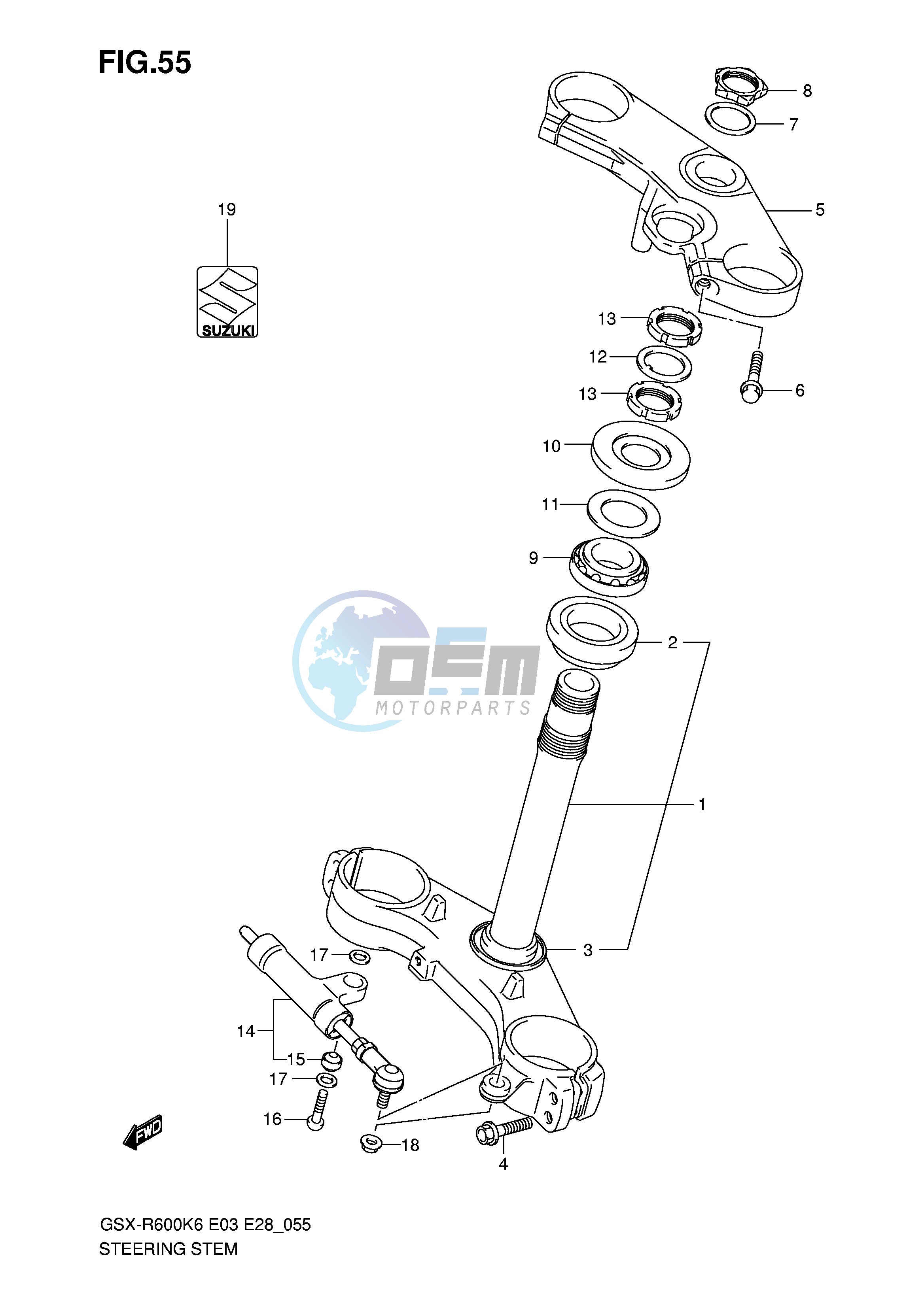 STEERING STEM