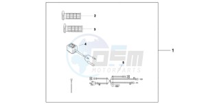 CB600F39 F / CMF ST drawing HEATED GRIPS