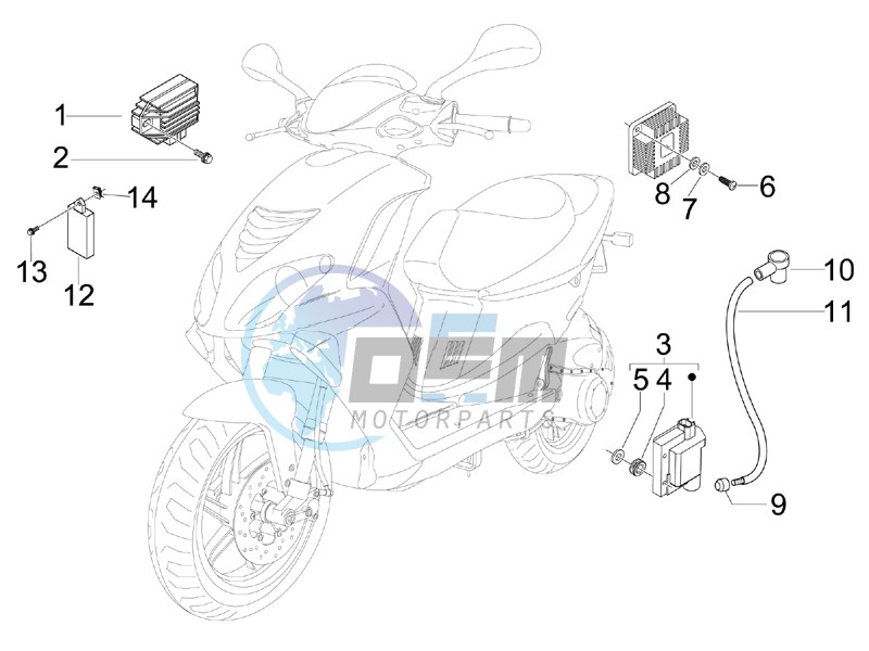 Voltage Regulators - Electronic Control Units (ecu) - H.T. Coil