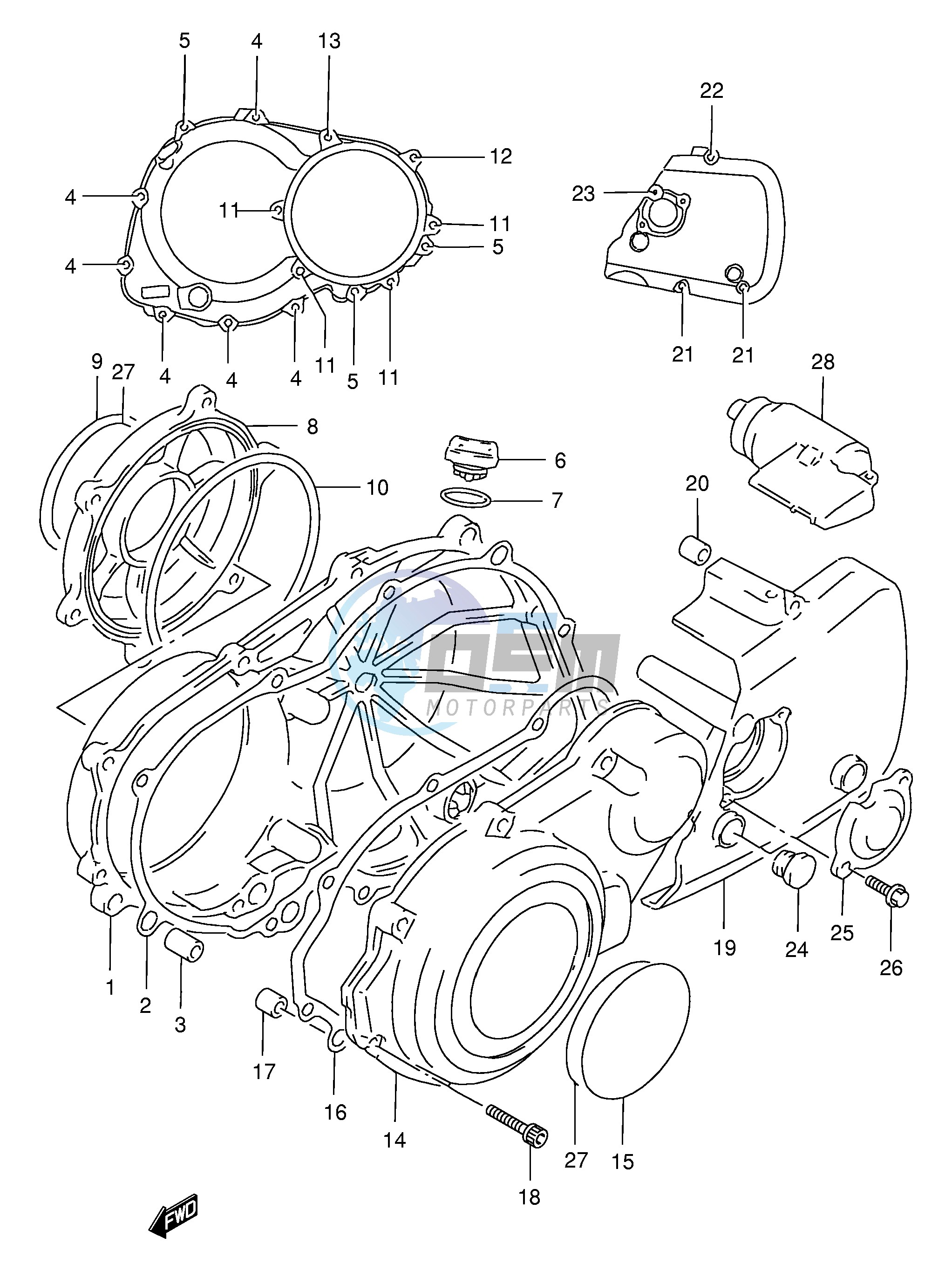 CRANKCASE COVER